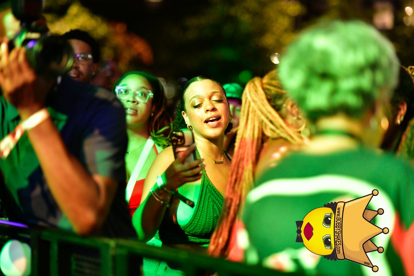 Machel Montano & Lady Lava performing live at Boston City Hall Plaza in Boston, MA, photographed by Bobby Shakes