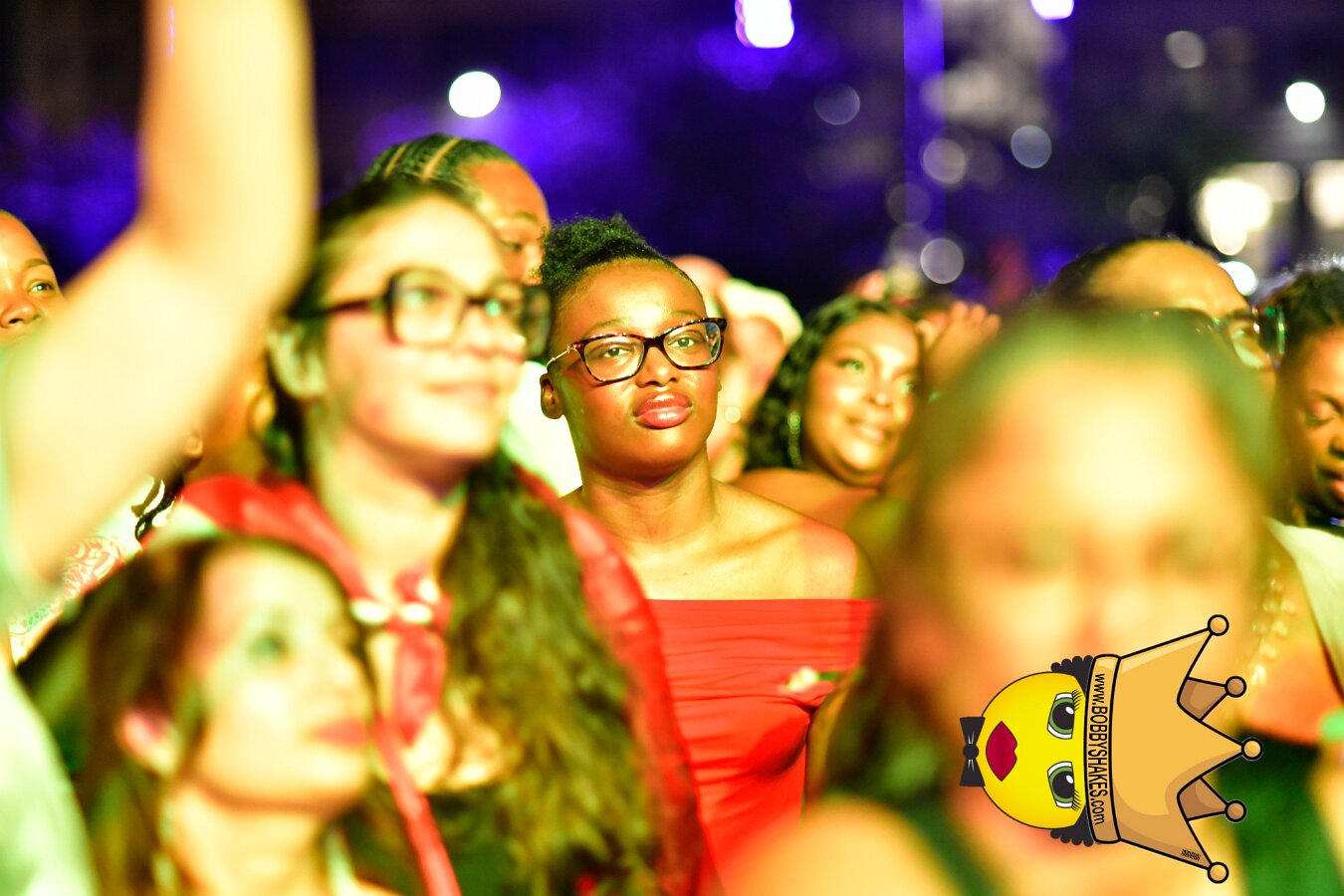 Machel Montano & Lady Lava performing live at Boston City Hall Plaza in Boston, MA, photographed by Bobby Shakes
