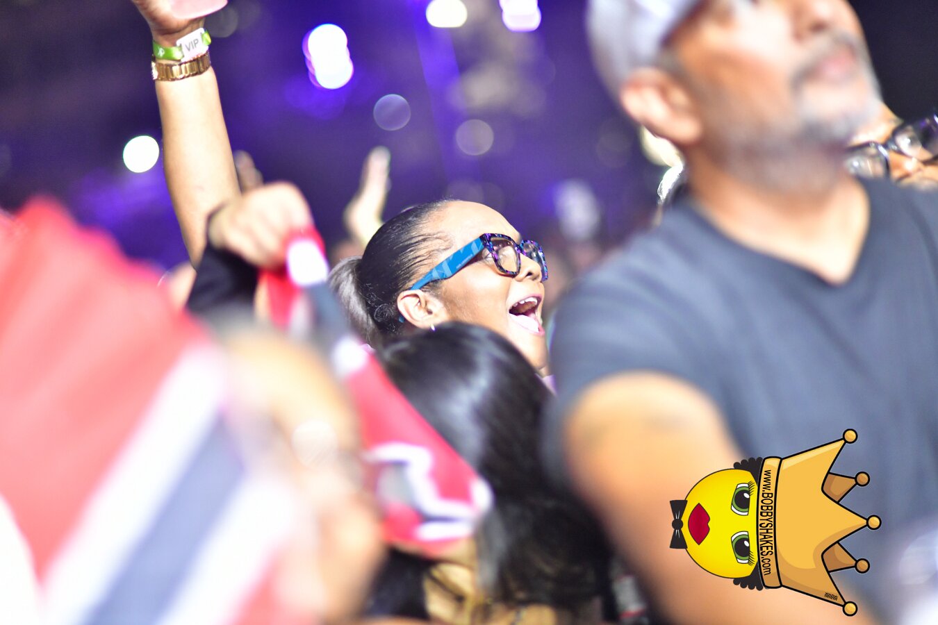 Machel Montano & Lady Lava performing live at Boston City Hall Plaza in Boston, MA, photographed by Bobby Shakes