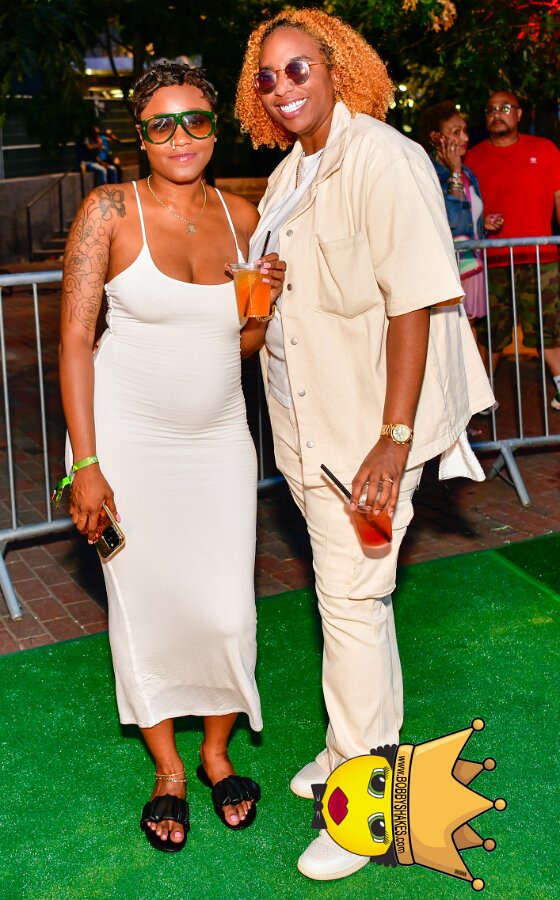 Machel Montano & Lady Lava performing live at Boston City Hall Plaza in Boston, MA, photographed by Bobby Shakes