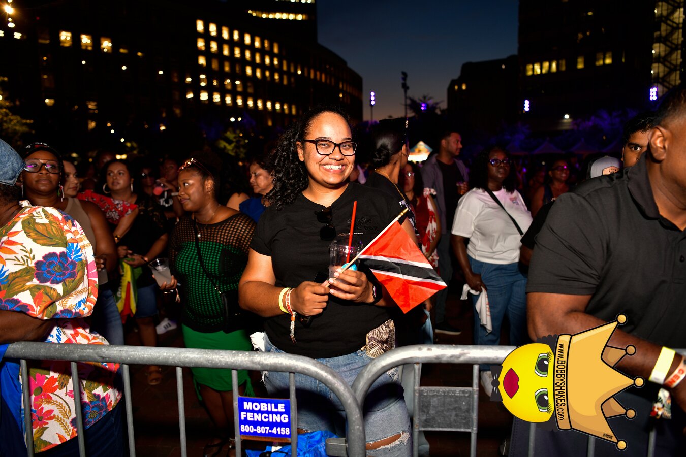 Machel Montano & Lady Lava performing live at Boston City Hall Plaza in Boston, MA, photographed by Bobby Shakes