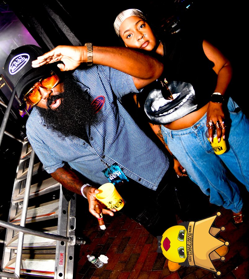 Machel Montano & Lady Lava performing live at Boston City Hall Plaza in Boston, MA, photographed by Bobby Shakes