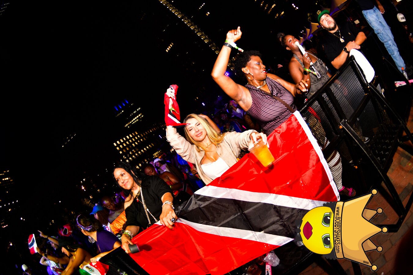 Machel Montano & Lady Lava performing live at Boston City Hall Plaza in Boston, MA, photographed by Bobby Shakes