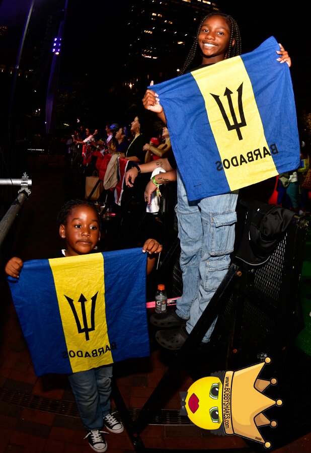 Machel Montano & Lady Lava performing live at Boston City Hall Plaza in Boston, MA, photographed by Bobby Shakes