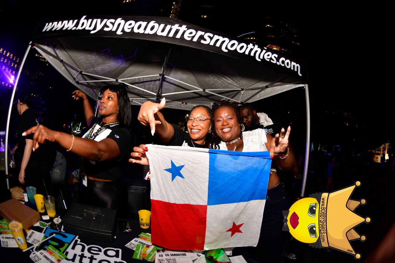 Machel Montano & Lady Lava performing live at Boston City Hall Plaza in Boston, MA, photographed by Bobby Shakes
