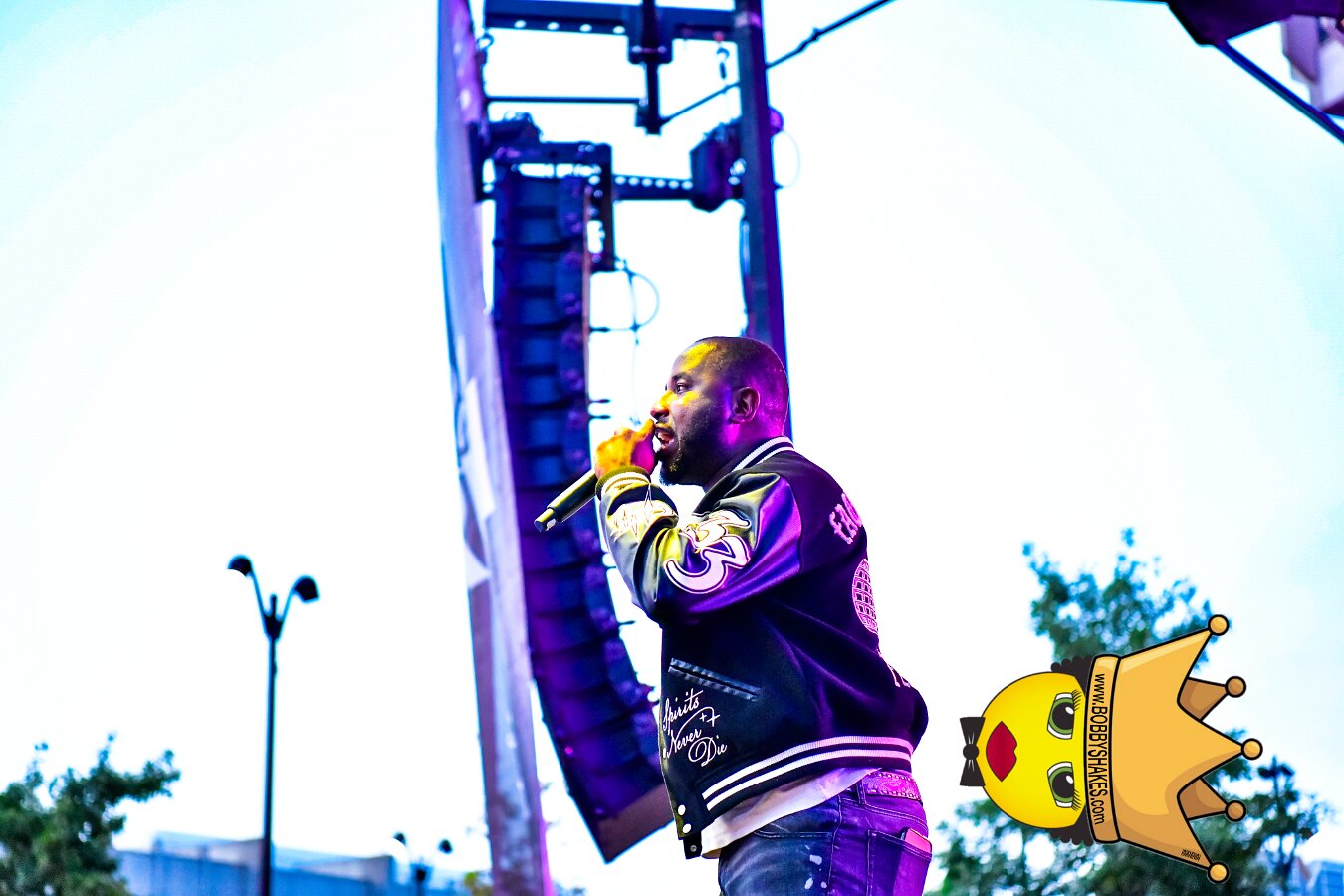 Machel Montano & Lady Lava performing live at Boston City Hall Plaza in Boston, MA, photographed by Bobby Shakes