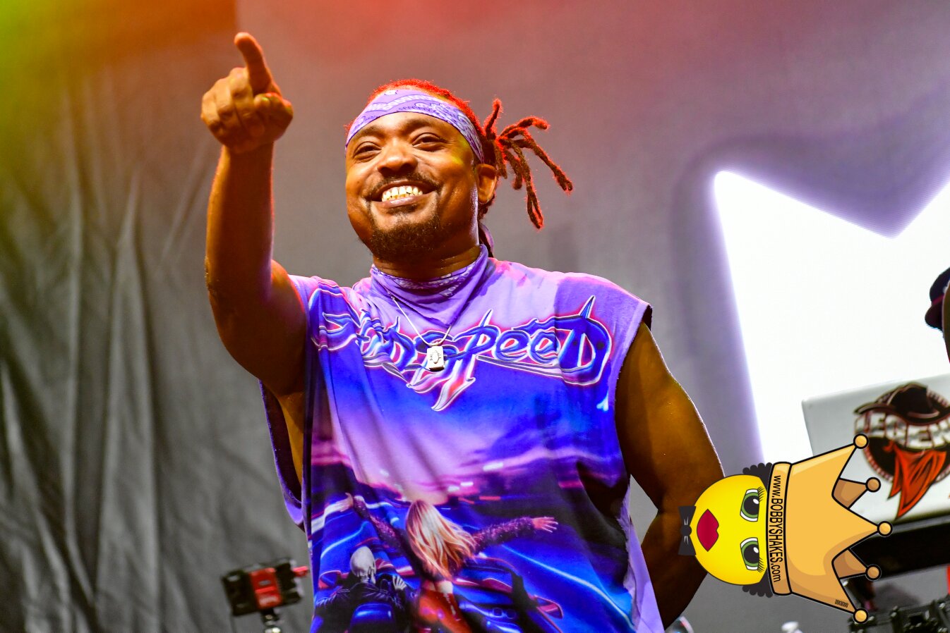 Machel Montano & Lady Lava performing live at Boston City Hall Plaza in Boston, MA, photographed by Bobby Shakes
