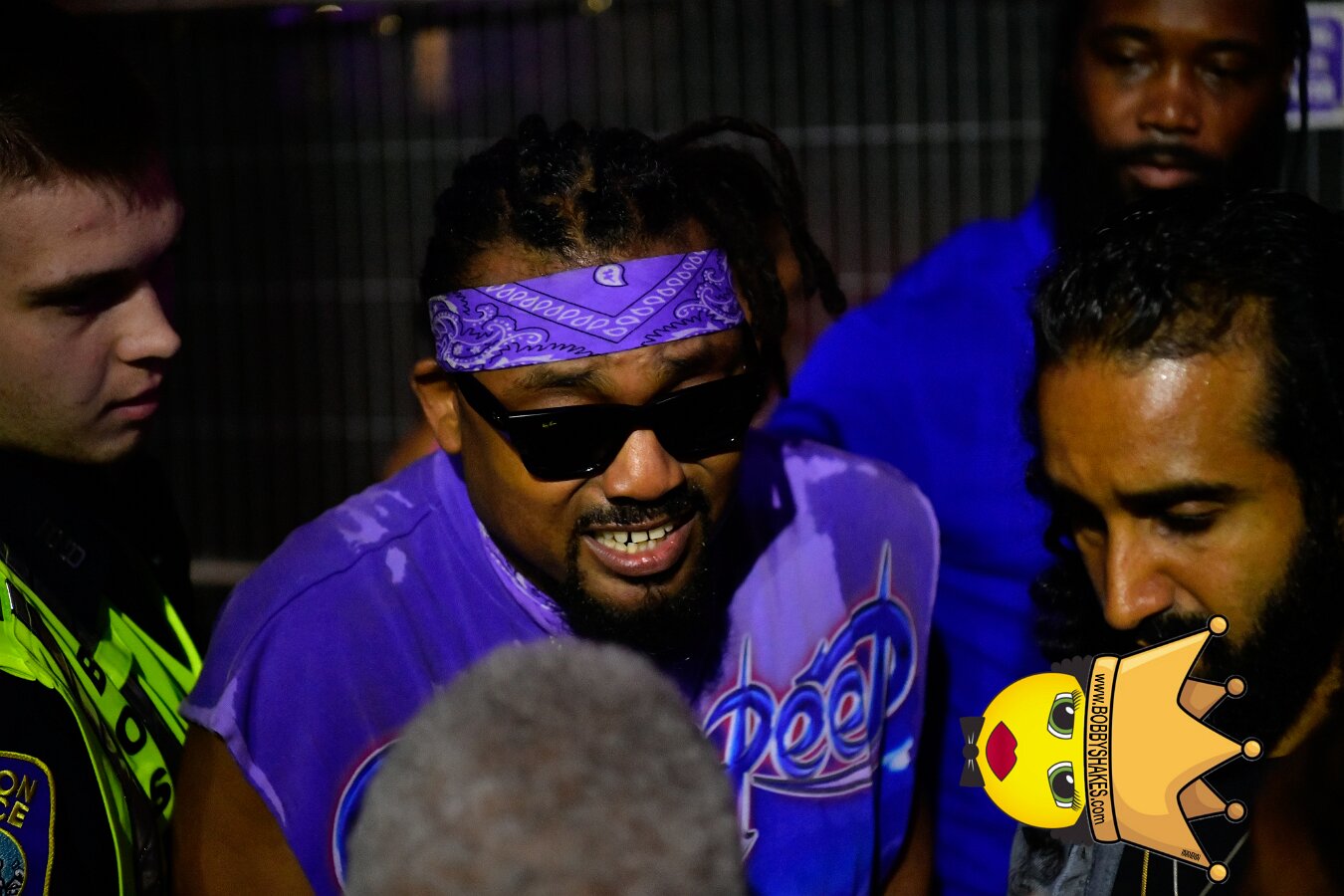 Machel Montano & Lady Lava performing live at Boston City Hall Plaza in Boston, MA, photographed by Bobby Shakes