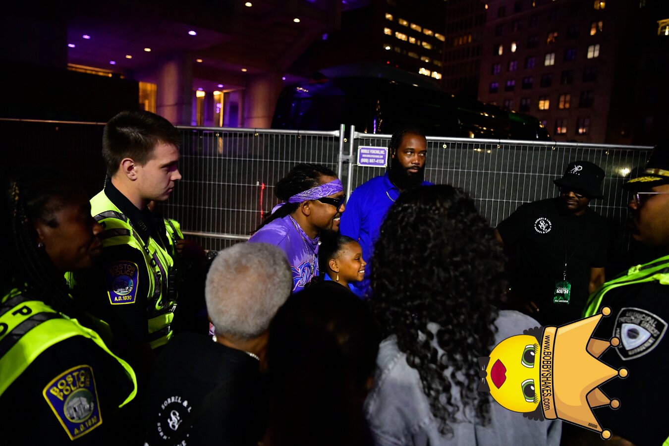 Machel Montano & Lady Lava performing live at Boston City Hall Plaza in Boston, MA, photographed by Bobby Shakes