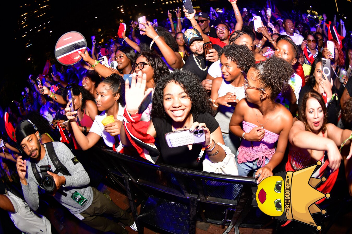 Machel Montano & Lady Lava performing live at Boston City Hall Plaza in Boston, MA, photographed by Bobby Shakes