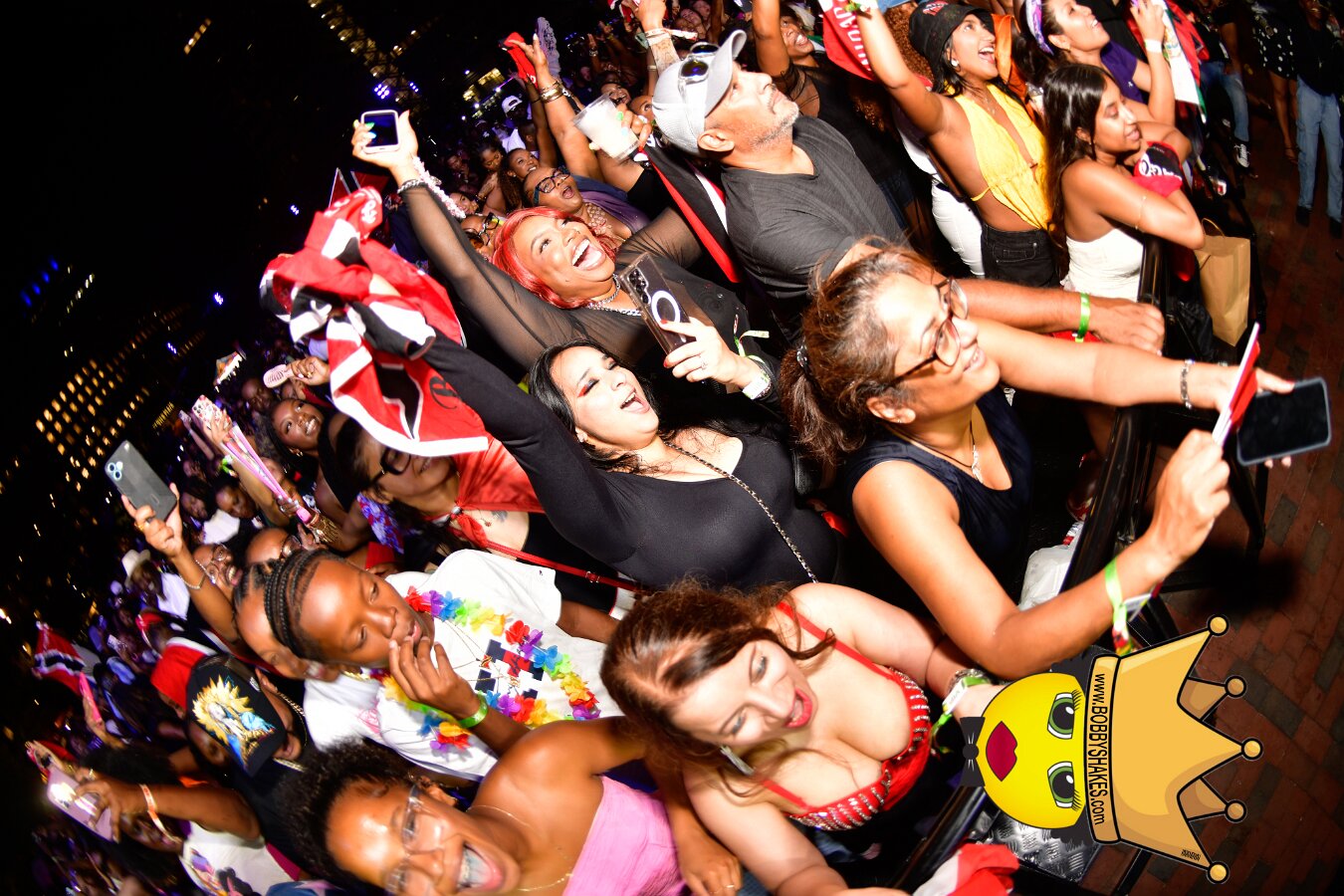 Machel Montano & Lady Lava performing live at Boston City Hall Plaza in Boston, MA, photographed by Bobby Shakes