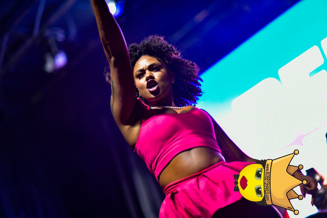 Machel Montano & Lady Lava performing live at Boston City Hall Plaza in Boston, MA, photographed by Bobby Shakes