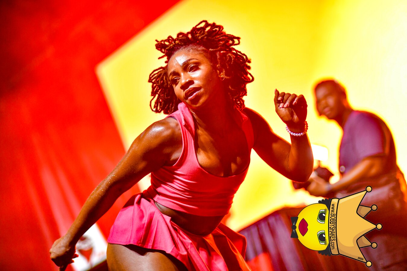 Machel Montano & Lady Lava performing live at Boston City Hall Plaza in Boston, MA, photographed by Bobby Shakes