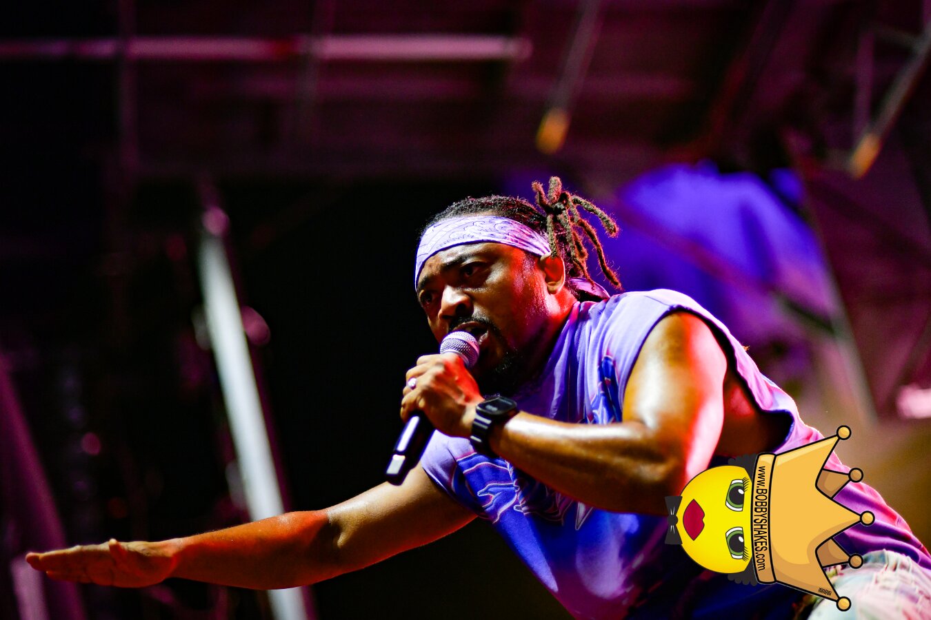 Machel Montano & Lady Lava performing live at Boston City Hall Plaza in Boston, MA, photographed by Bobby Shakes