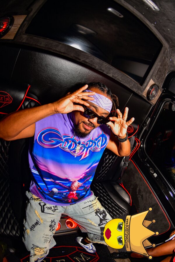 Machel Montano & Lady Lava performing live at Boston City Hall Plaza in Boston, MA, photographed by Bobby Shakes