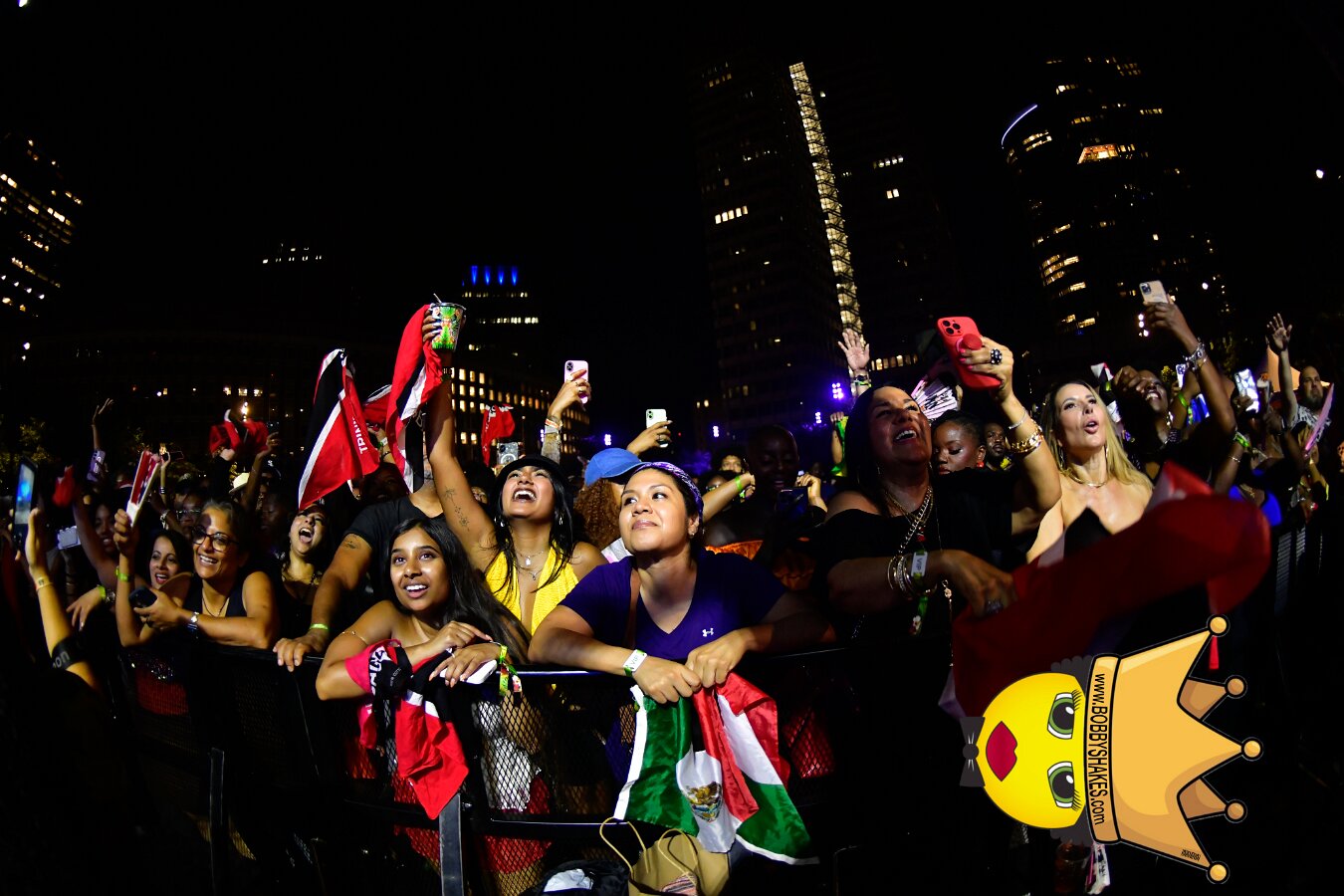 Machel Montano & Lady Lava performing live at Boston City Hall Plaza in Boston, MA, photographed by Bobby Shakes