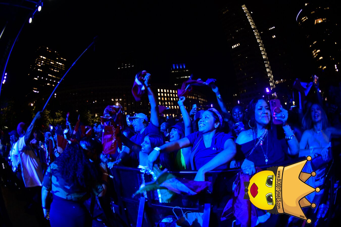 Machel Montano & Lady Lava performing live at Boston City Hall Plaza in Boston, MA, photographed by Bobby Shakes