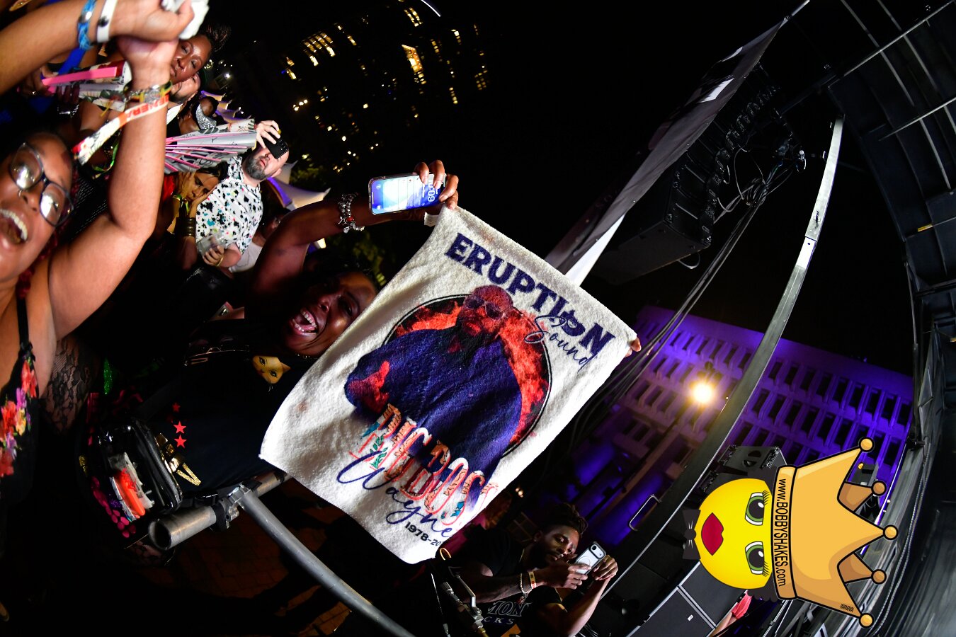Machel Montano & Lady Lava performing live at Boston City Hall Plaza in Boston, MA, photographed by Bobby Shakes