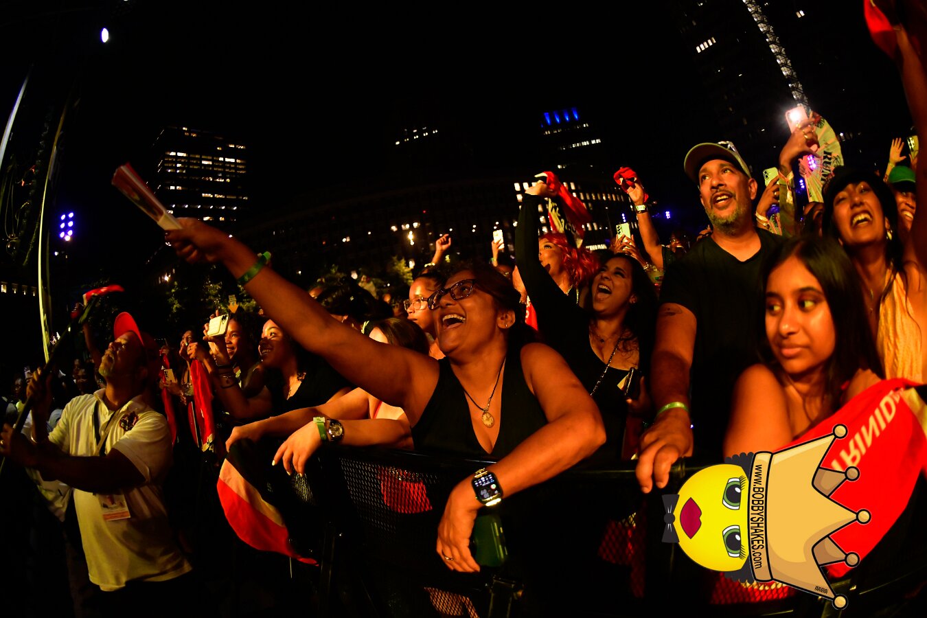 Machel Montano & Lady Lava performing live at Boston City Hall Plaza in Boston, MA, photographed by Bobby Shakes