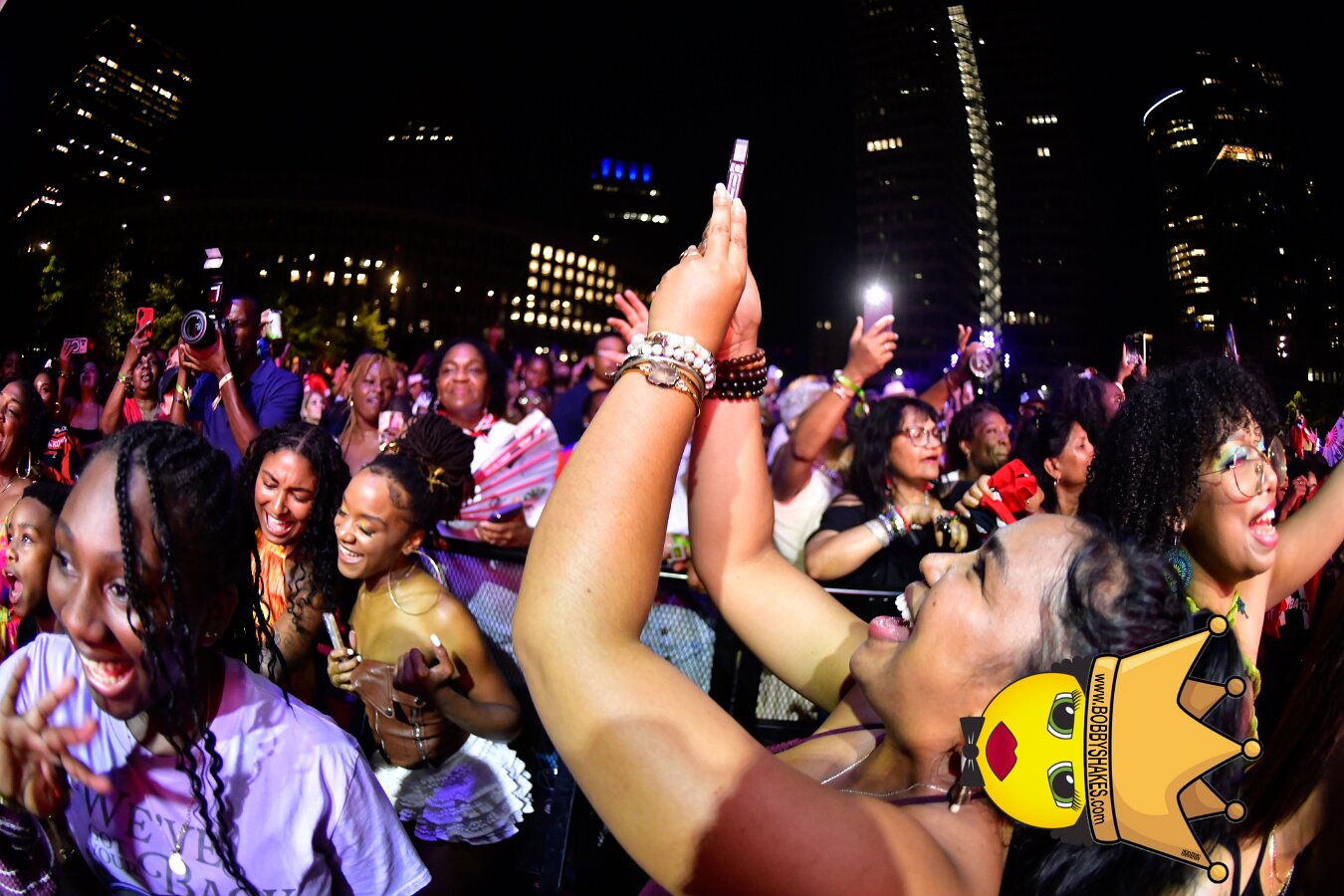 Machel Montano & Lady Lava performing live at Boston City Hall Plaza in Boston, MA, photographed by Bobby Shakes