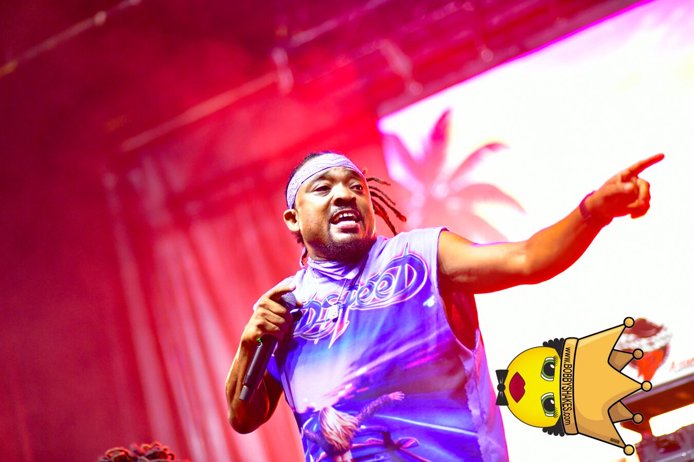 Machel Montano & Lady Lava performing live at Boston City Hall Plaza in Boston, MA, photographed by Bobby Shakes