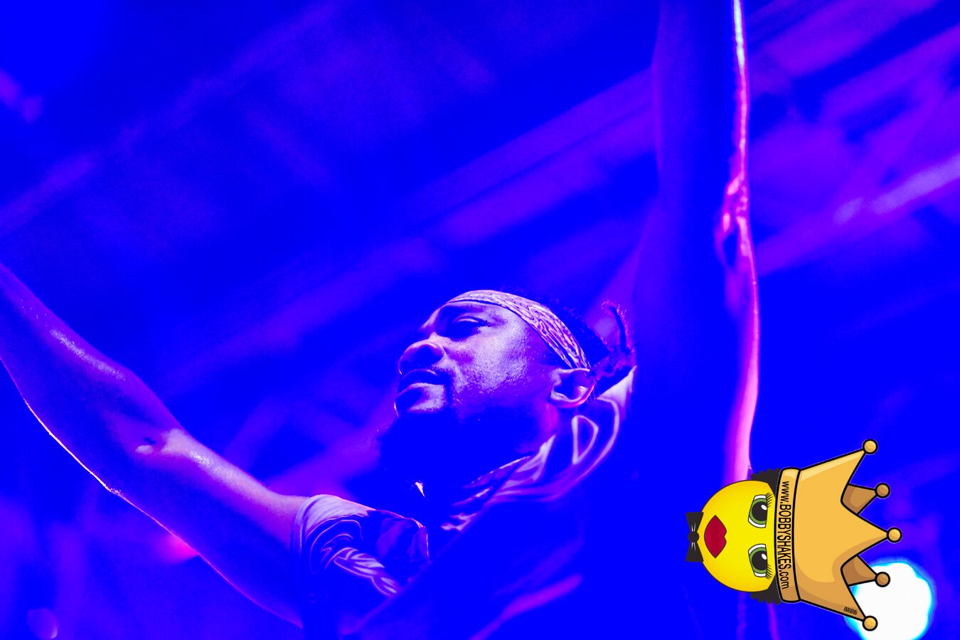 Machel Montano & Lady Lava performing live at Boston City Hall Plaza in Boston, MA, photographed by Bobby Shakes