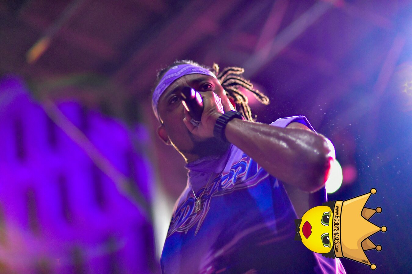 Machel Montano & Lady Lava performing live at Boston City Hall Plaza in Boston, MA, photographed by Bobby Shakes