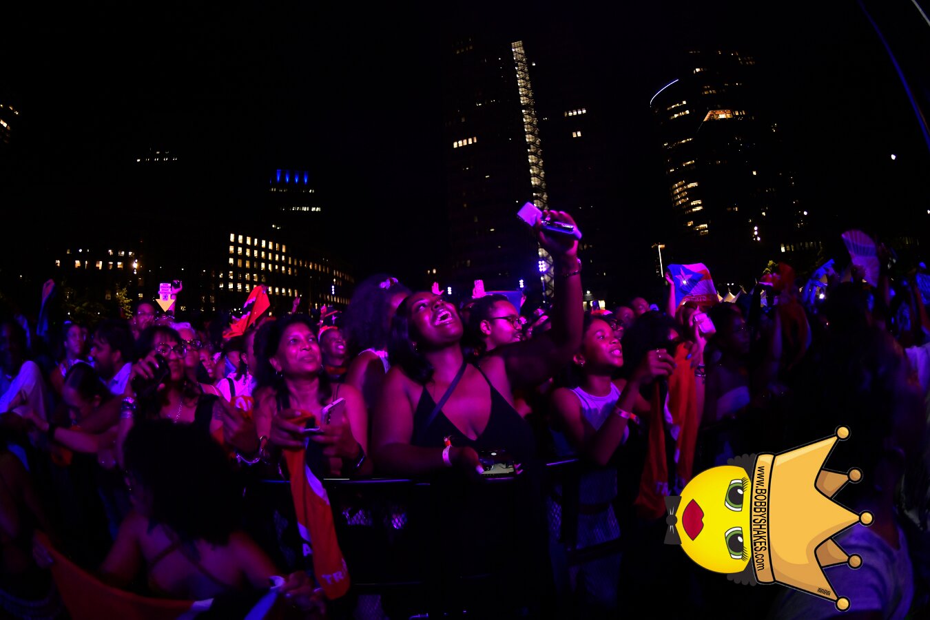 Machel Montano & Lady Lava performing live at Boston City Hall Plaza in Boston, MA, photographed by Bobby Shakes