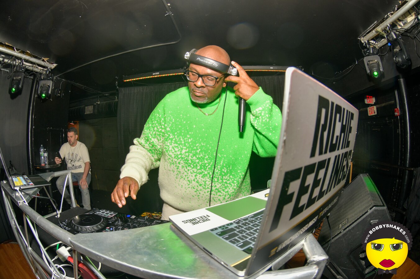 Richie Feelings performing live at Alchemy in Providence, RI, photographed by Bobby Shakes