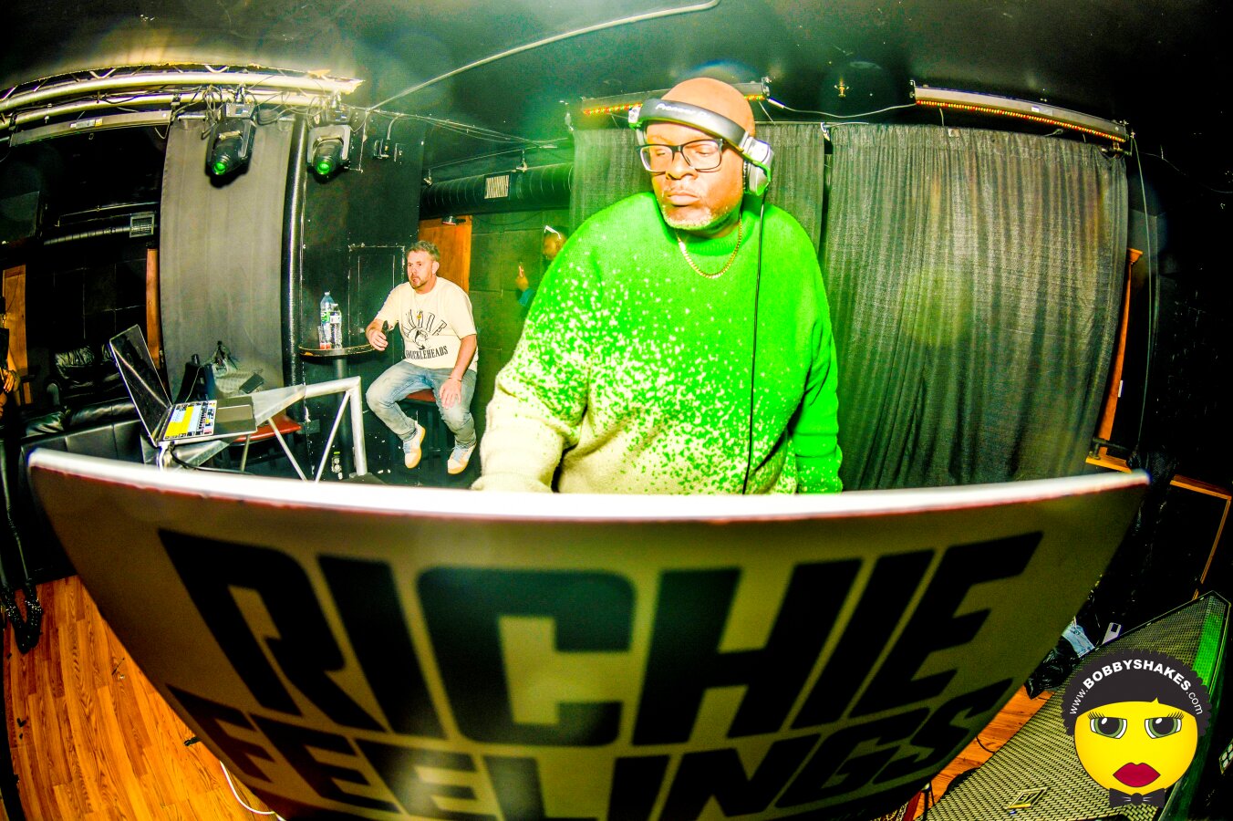 Richie Feelings performing live at Alchemy in Providence, RI, photographed by Bobby Shakes
