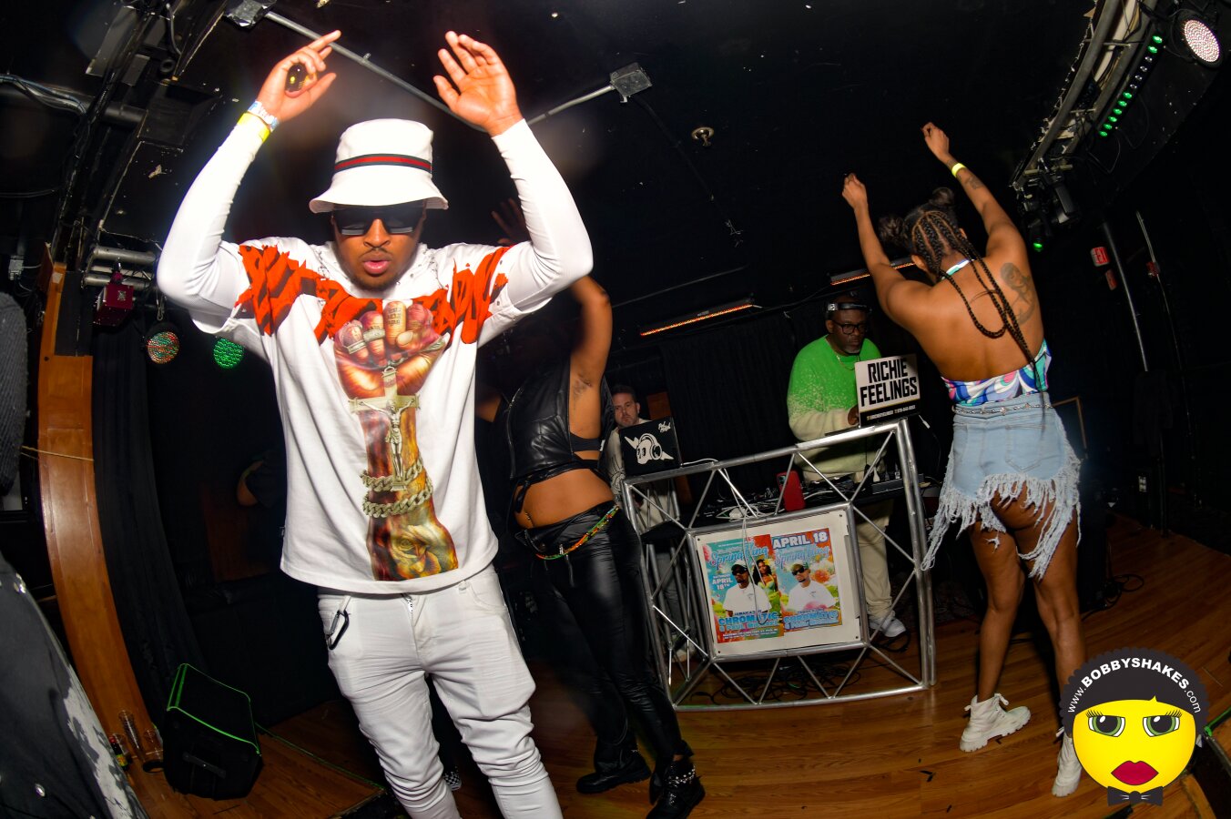 Richie Feelings performing live at Alchemy in Providence, RI, photographed by Bobby Shakes
