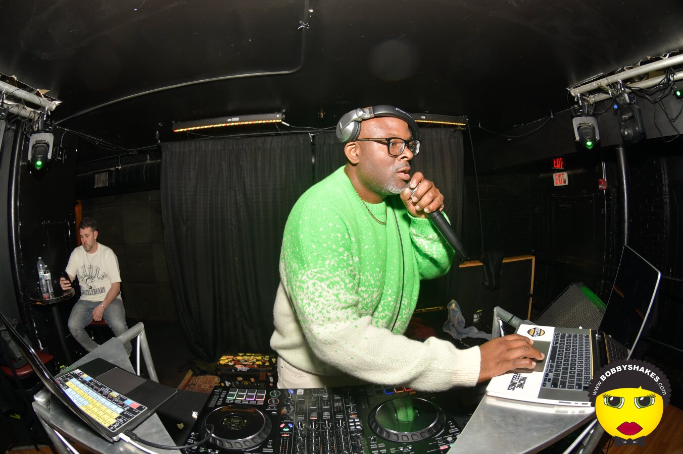 Richie Feelings performing live at Alchemy in Providence, RI, photographed by Bobby Shakes