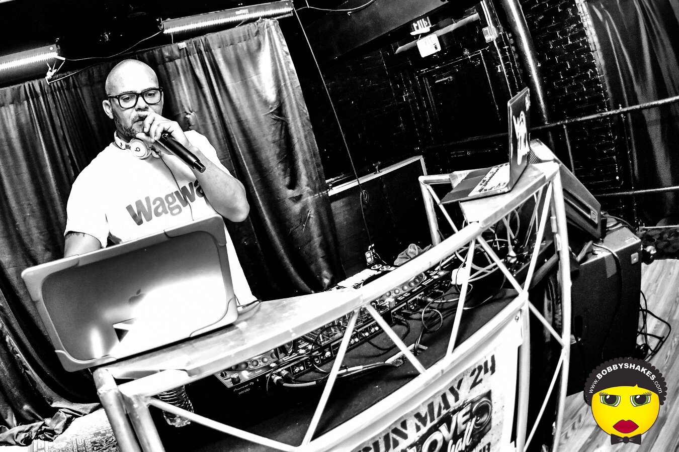 Walshy Fire performing live at Alchemy in Providence, RI, photographed by Bobby Shakes