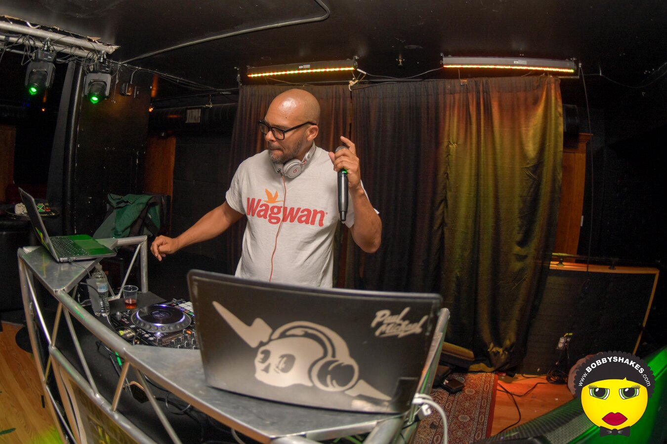 Walshy Fire performing live at Alchemy in Providence, RI, photographed by Bobby Shakes