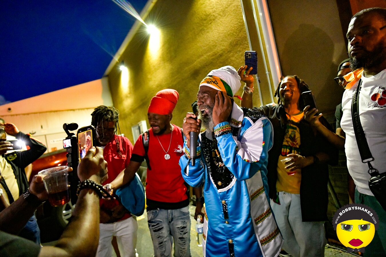 Capleton performing live at Mix 360 in Malden, MA, photographed by Bobby Shakes