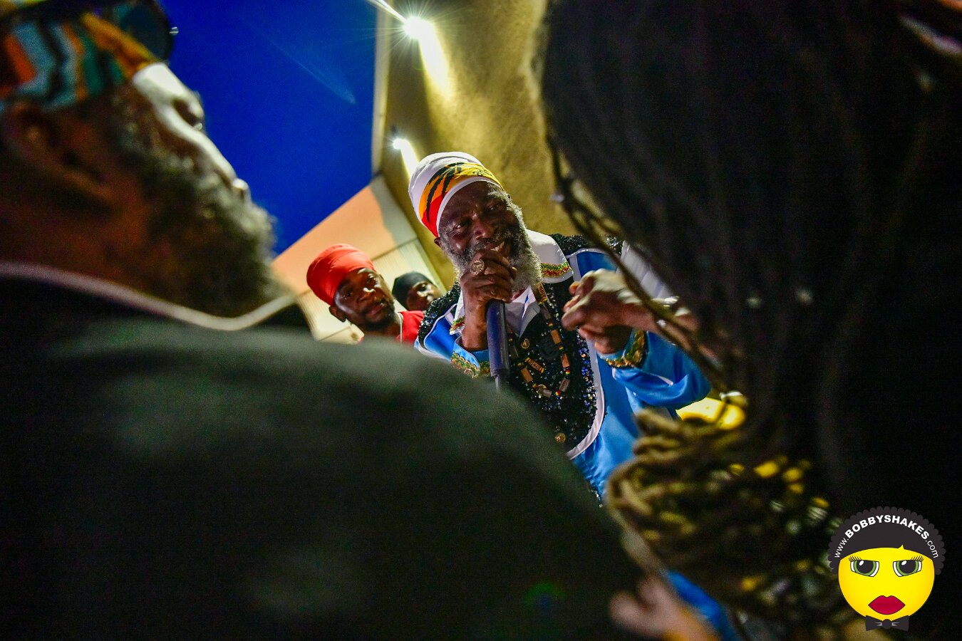 Capleton performing live at Mix 360 in Malden, MA, photographed by Bobby Shakes