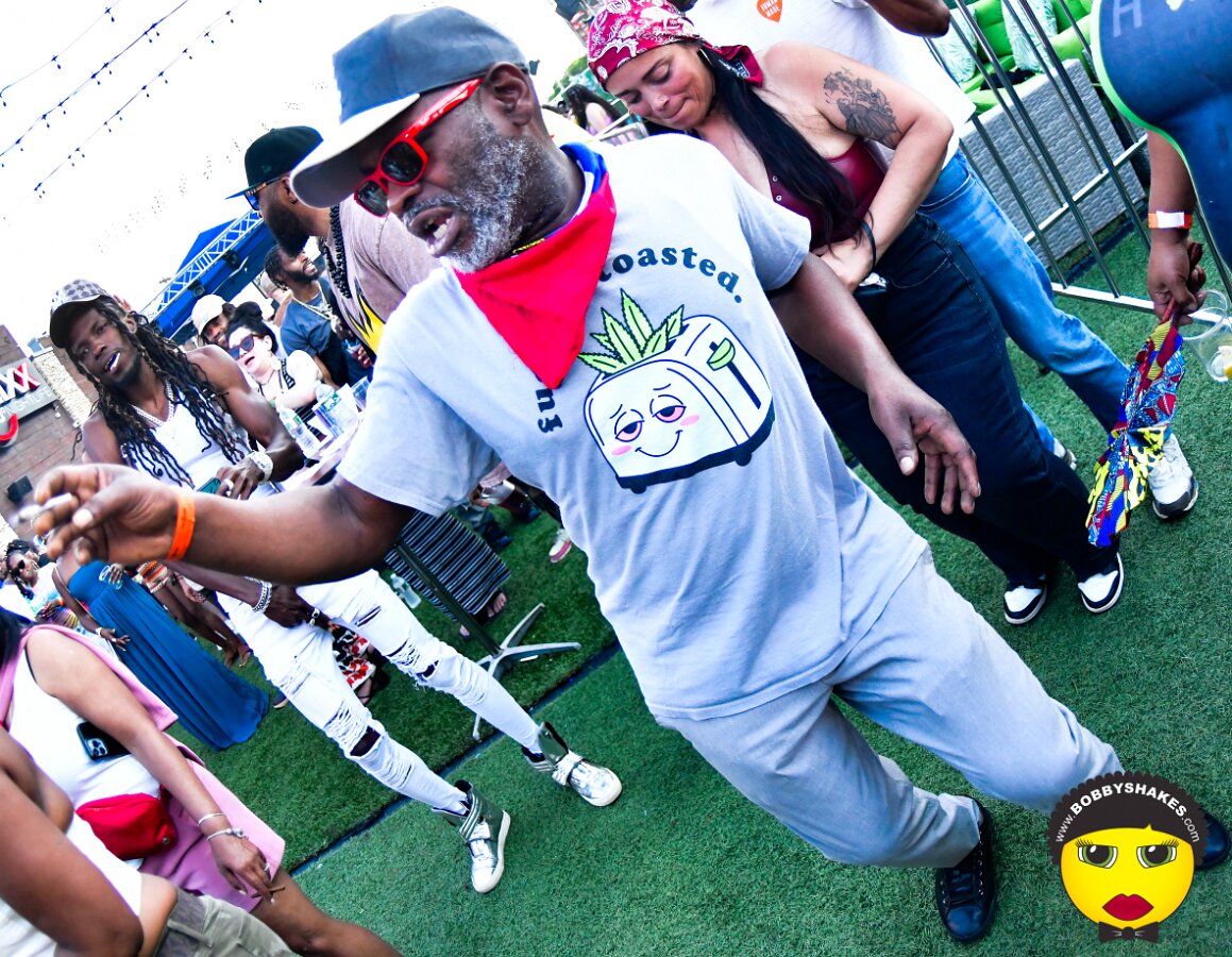 Capleton performing live at Mix 360 in Malden, MA, photographed by Bobby Shakes