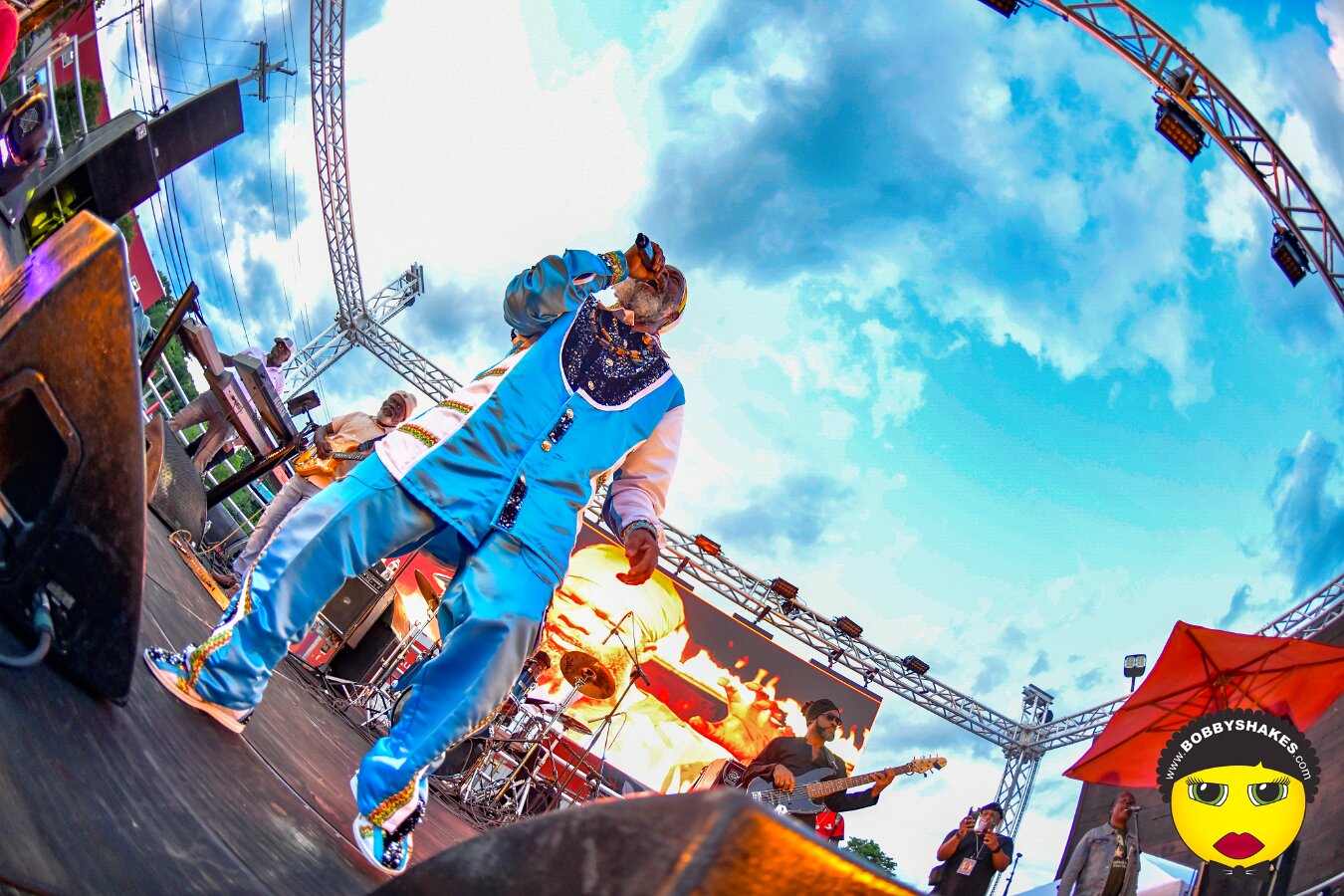 Capleton performing live at Mix 360 in Malden, MA, photographed by Bobby Shakes