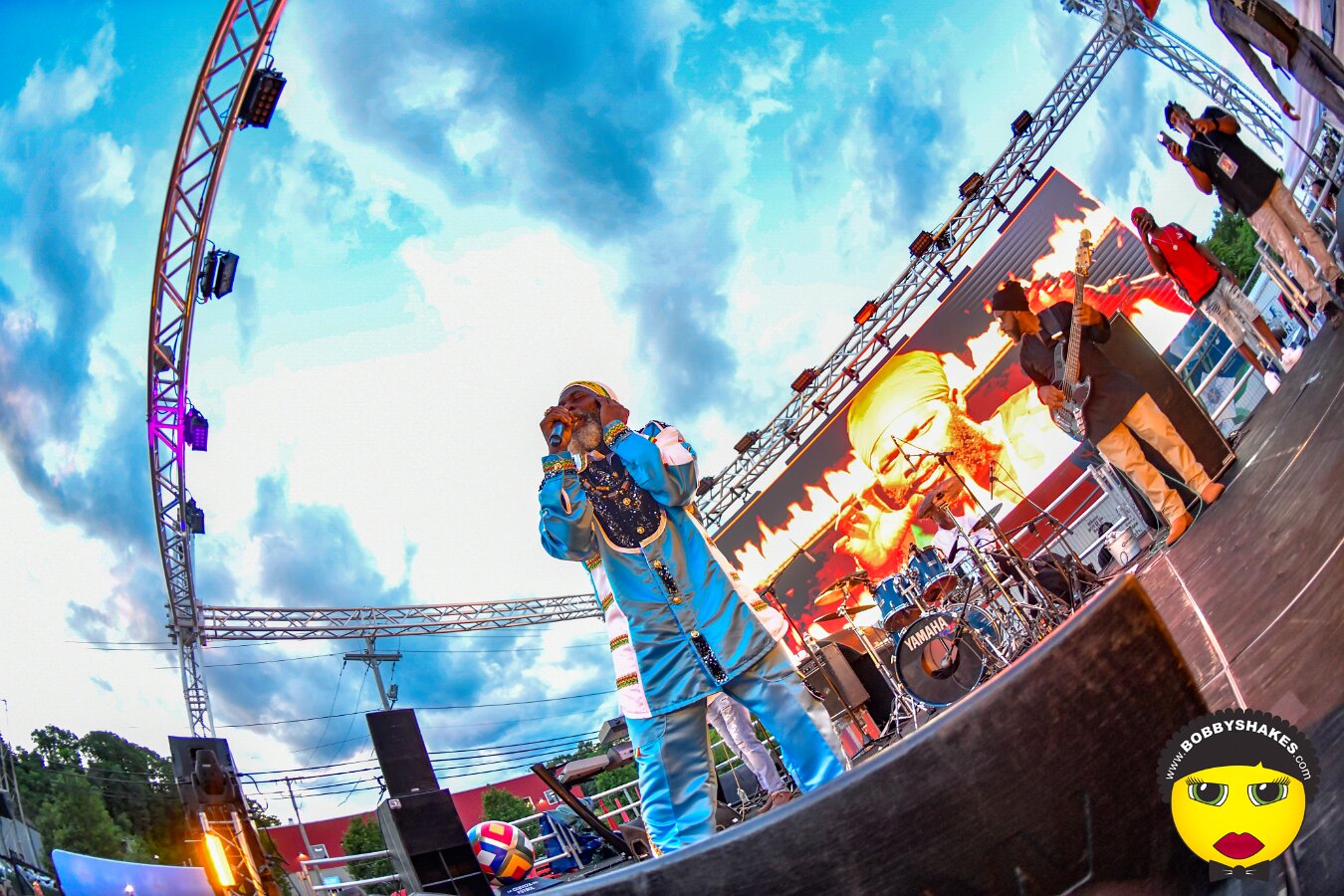 Capleton performing live at Mix 360 in Malden, MA, photographed by Bobby Shakes