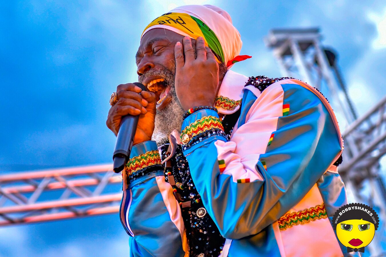 Capleton performing live at Mix 360 in Malden, MA, photographed by Bobby Shakes