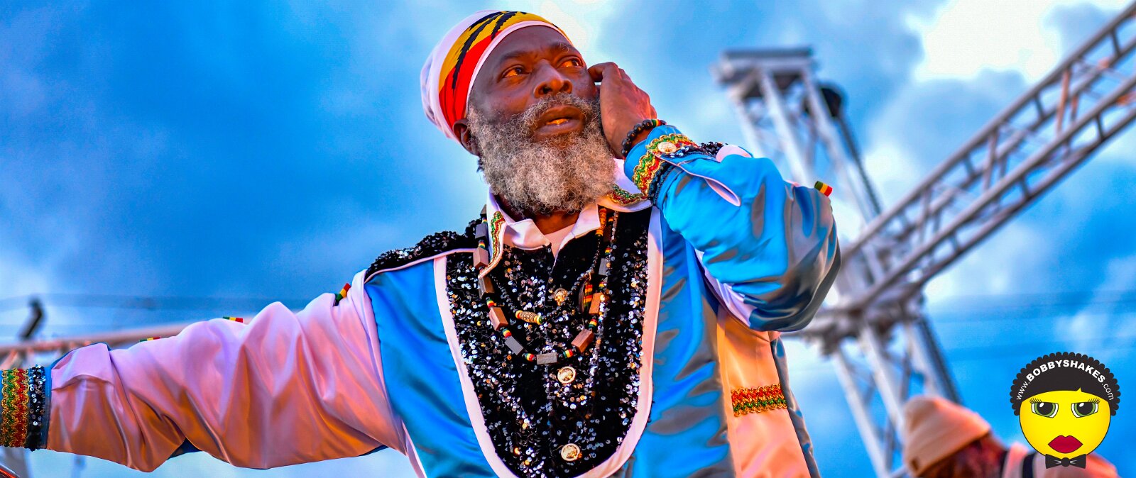 Capleton performing live at Mix 360 in Malden, MA, photographed by Bobby Shakes