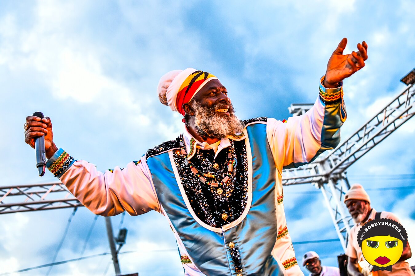 Capleton performing live at Mix 360 in Malden, MA, photographed by Bobby Shakes