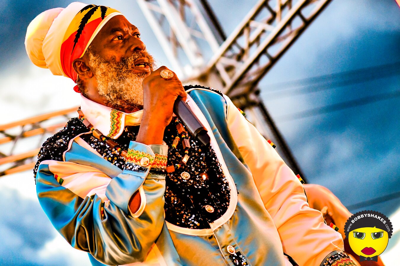 Capleton performing live at Mix 360 in Malden, MA, photographed by Bobby Shakes