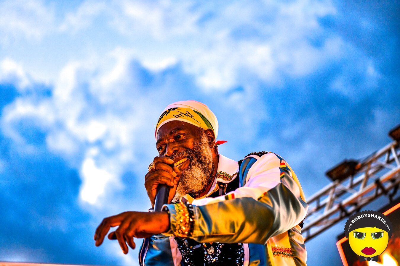 Capleton performing live at Mix 360 in Malden, MA, photographed by Bobby Shakes