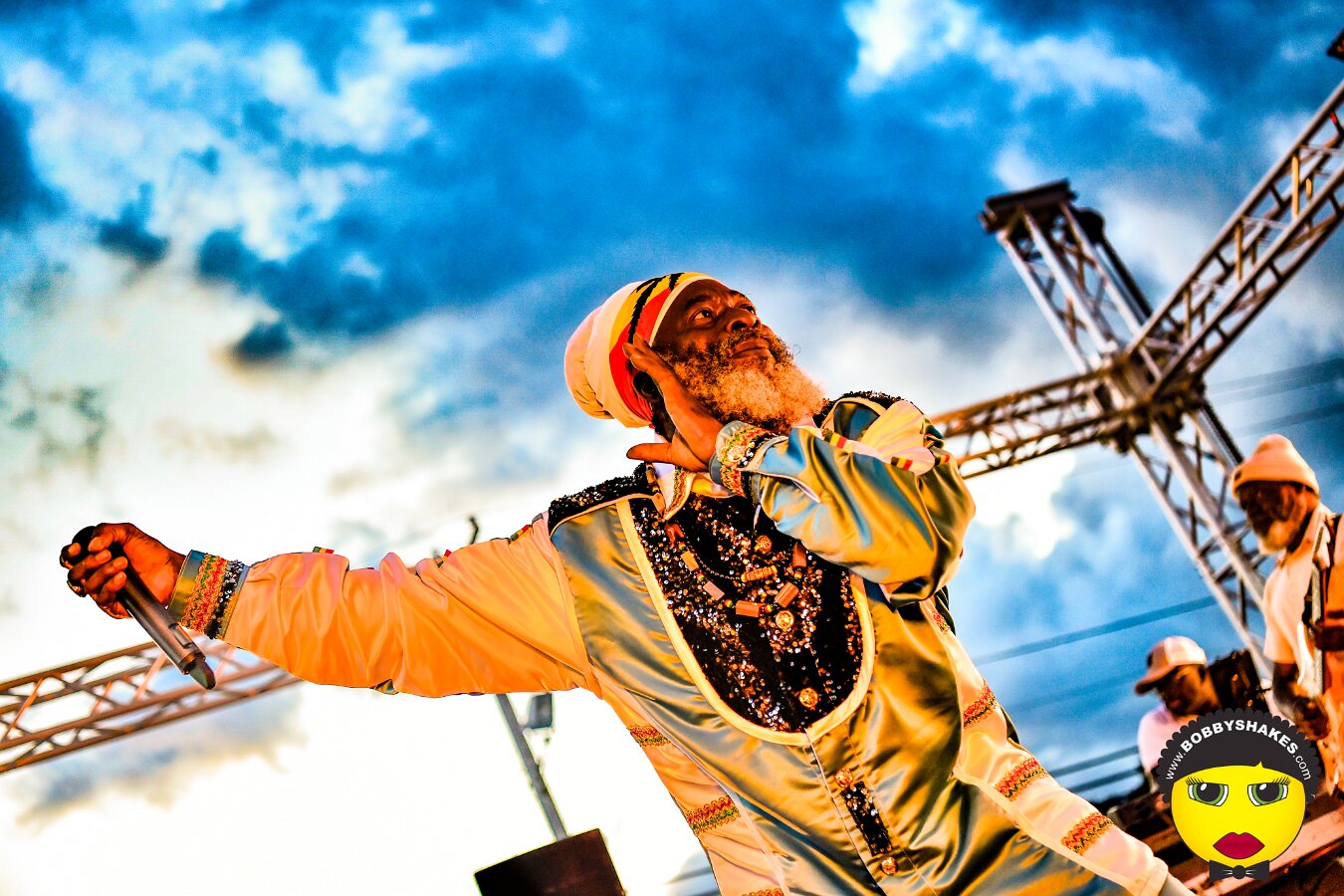 Capleton performing live at Mix 360 in Malden, MA, photographed by Bobby Shakes