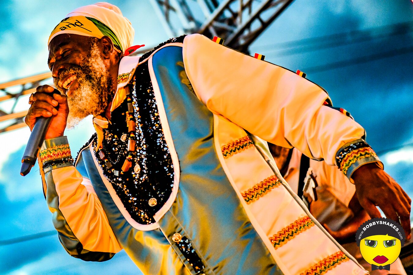 Capleton performing live at Mix 360 in Malden, MA, photographed by Bobby Shakes