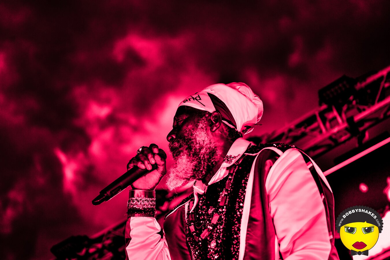 Capleton performing live at Mix 360 in Malden, MA, photographed by Bobby Shakes