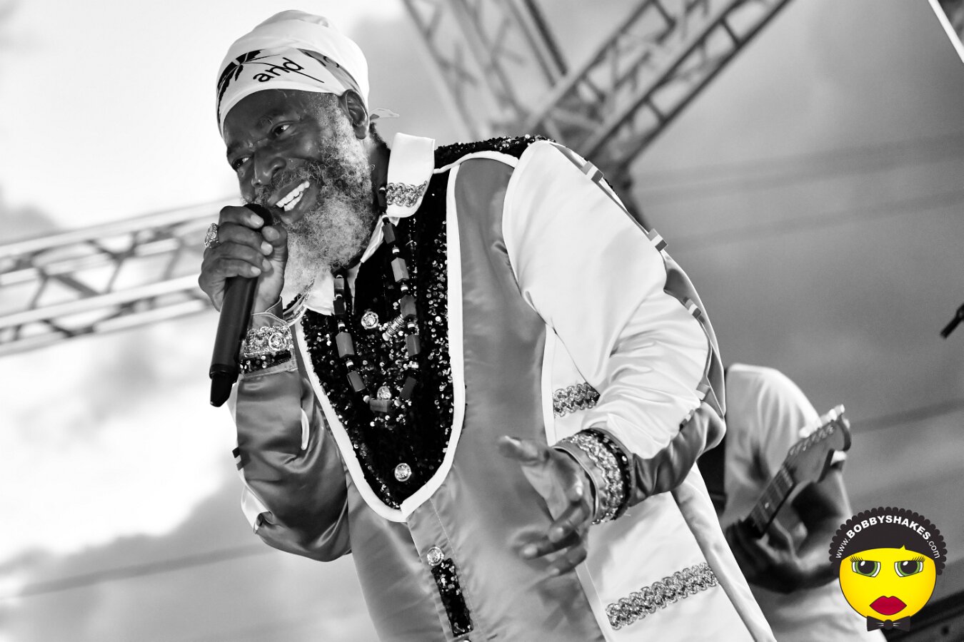 Capleton performing live at Mix 360 in Malden, MA, photographed by Bobby Shakes