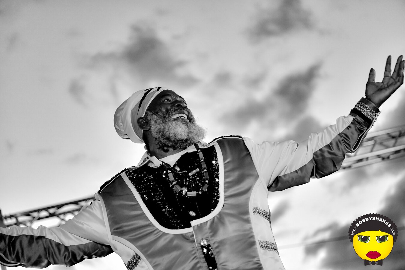 Capleton performing live at Mix 360 in Malden, MA, photographed by Bobby Shakes
