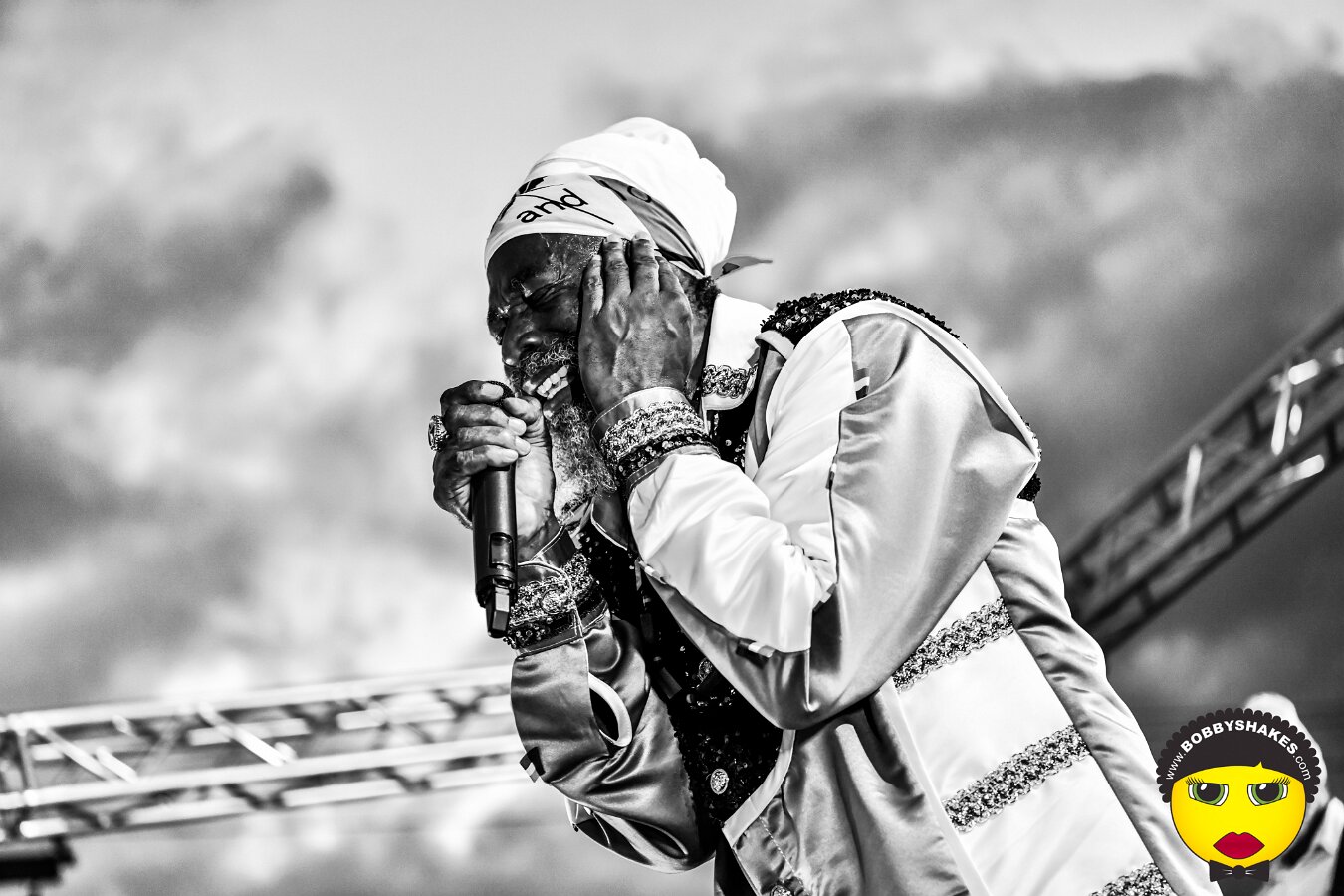 Capleton performing live at Mix 360 in Malden, MA, photographed by Bobby Shakes